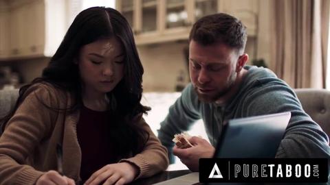 Pure Taboo: 'Lulu Chu's Pervy Roommate fucks Slitlick Whoremonger With Slimthick Meatstick, Fulfills Sluttish Threesome Dreams'