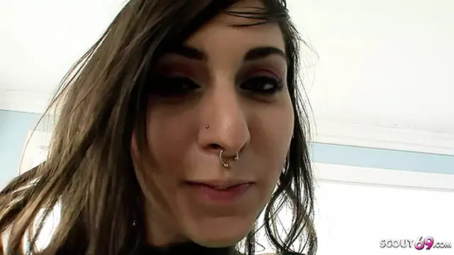 Young lovers′ filthy debut: raw anal👌 sex &mdash;  lustful casting session &mdash;  first time down