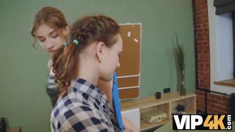 two femme fatales ravaging each other to work off stress”