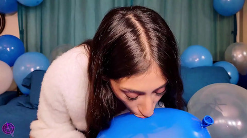 cum-filled balloons bursting with gushing orgasms