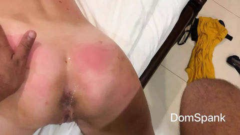 European sweetheart rides cock🌭, screams 'sensitive' during raw assfucking