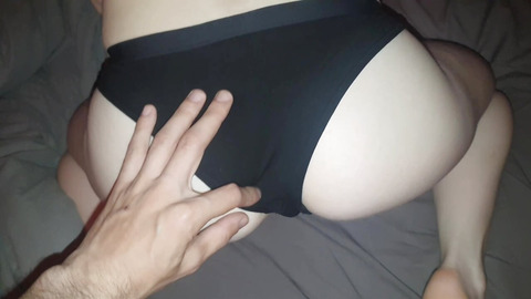 Sweaty, sloppy, amateur teens go wild for intense penetrative sex, finishing with a messy, mouth-to-mouth cumshot