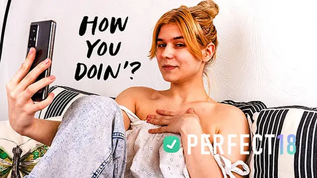 Busty 18yo Lexy Harris Doing her Pussy for Perfect18