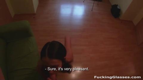 Dirty amateur babe gets face and pussy🌮️ pounded in POV fuck fest