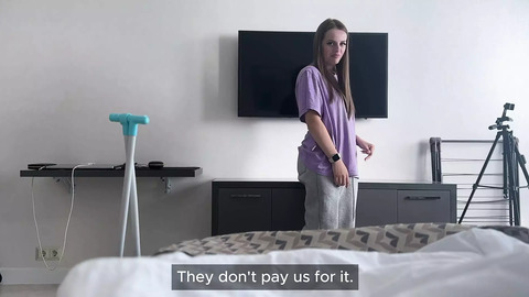 Busty Housemaid Spreads Legs Wide for Unbridled Carnal Intercourse in Steamy Flick