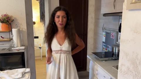 Blondie gets her sloppy seconds from a sly nextdoor nympho