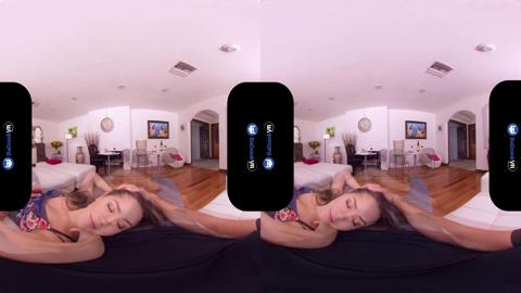 Teen Latina GF Alina Lopez gets nasty with dirty fantasy sexcapade in VR escapade