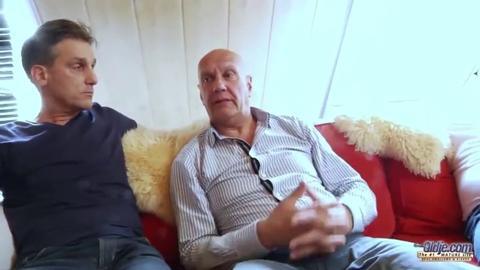 Raw teens ravaged by lustful old dudes in sickening granny gangbang