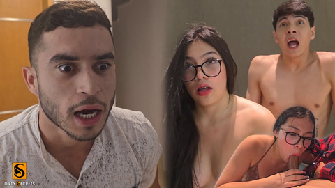 rób my stepsbro's GF and he catches us