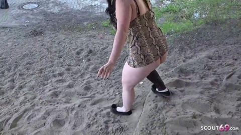 Dirty German bombshell teen Elisa's sinful 18+ homemade hardcore interracial anal👌 assault