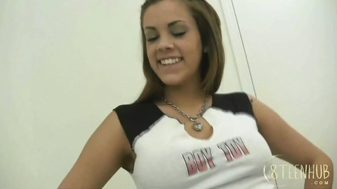 Katie Cumming's sweaty, wet, throbbing cock🌭-crushing ride on 8teenhub's raw, unbridled hardcore