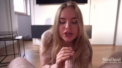 My roommate gets pounded relentlessly and I climax🚀 hard in the kitchen - Mira David
