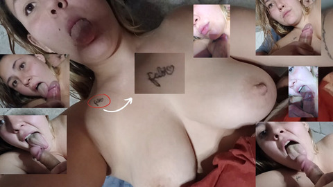  My lucky namesake gets inked, then goes down on me