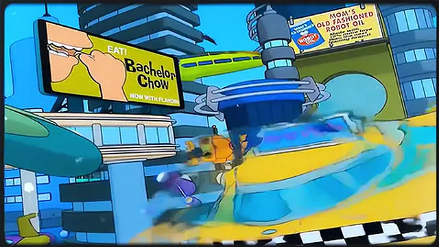 Fry creampies Leela′s brain slug with a double cumshot