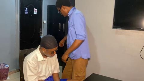 Twisted Tutor Fucks Freshman's Tight Cunt✌ for Straight A's