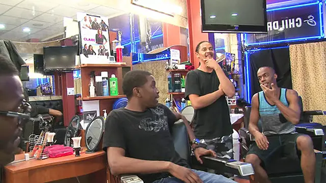 Three thirsty Black cocks ravage a young girl′s tight hole