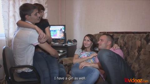 18+ Videoz - Delightful Quartet Teen Sex