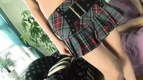 Blowjob and buttsex for gorgeous teenager