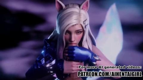 Ahri's Uncensored Cumming Frenzy: Uncut, Unedited, Unhinged LoL Sex Orgy