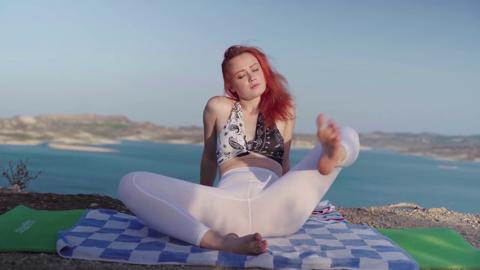 Steamy Feet Fitness: Intimate Yoga Stretch & Satisfying Massage