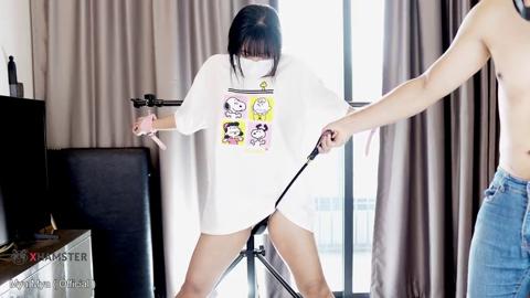 Virgin teen babe craves BDSM kink, serves slave with passion and submission
