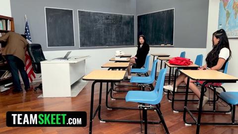 The Horny🥵 Instructor fucks the Virgin Freshman Movie Teaser