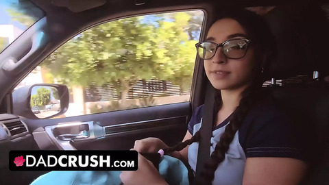 Daughter Begs for Father's Sexual Favors, Craves Semen Soaked Kisses