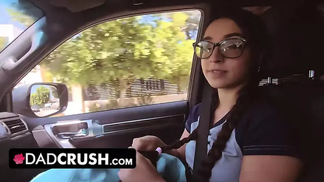 Stepdaughter Loves Stepdad�s Attention & The Way He Treats Her, Secretly Yearning To Taste His Seed