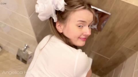 Stepdad Caught Girl in Bathroom, Urinated in Mouth, Fucked Anally