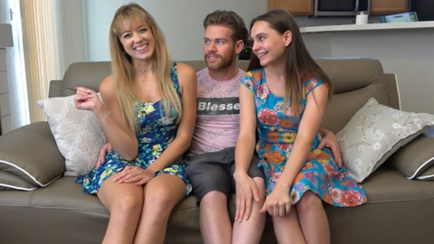  He hops in for some fun as the girls complete their Earth and Fire challenge