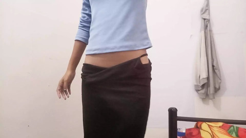 Assamese Lady Displaying Mature, Hairy Femininity