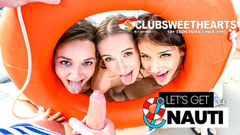 18-Year-Olds Get Nauti In A Hot Four-Some At ClubSweethearts