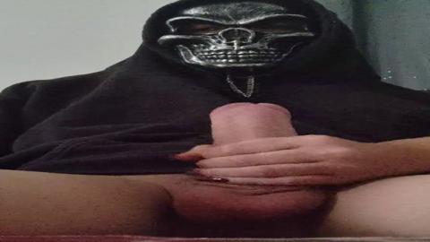 Wellington Prado Masturbates, Performs Oral😜, Shares Intimate Affection With His Balls On Halloween Mask