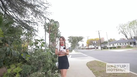 Seductive Schoolgirl Engages In Hot Online Encounter