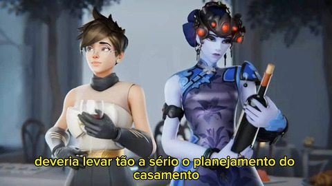Casamento Fodidamente Intenso de Ashe (Overwatch) XXX 3D