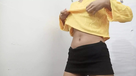Exclusive Peek: Full Boobs Tease & Intimate Fingering👉 Session