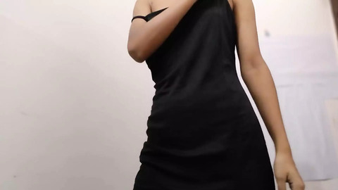 She's secretly loving it, pressing her性感breasts &私处, squeezing out juices, self-pleasuring