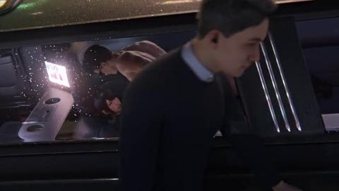 Just 'Yakuza' rough-riding creampie in limo, saeko's sweaty screams echoing - animation sounds on