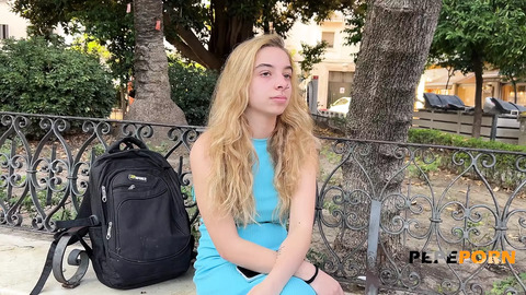Irina's Virgin Porn Experience: Arousing 18-Year-Old Learning Her Lesson