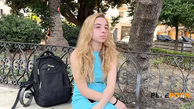 Irina′s Virgin Porn Experience: Arousing 18-Year-Old Learning Her Lesson