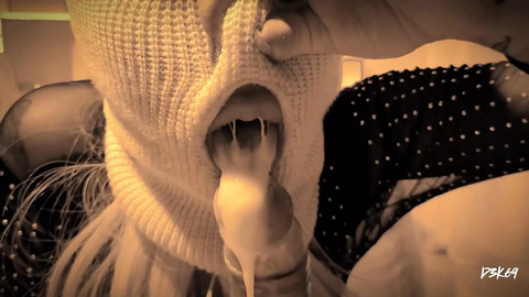 POV Deep Throat BJ, Cock🍆 Filled With Cum