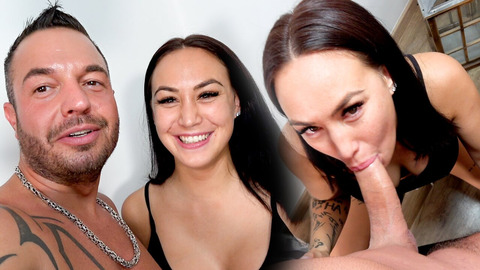 25 Year Old Marry's Initial Blowjob Live On Camera