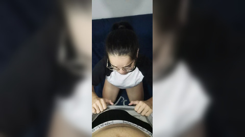 Debora Prado Kneels Licking Hungry Dick🌭 & Salivating Over Giant Pole