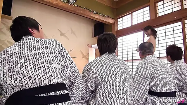 Unleashed Explicit 4-Way JAV Group Orgy - Senior Men Slamming 4 Unprotected Virgins