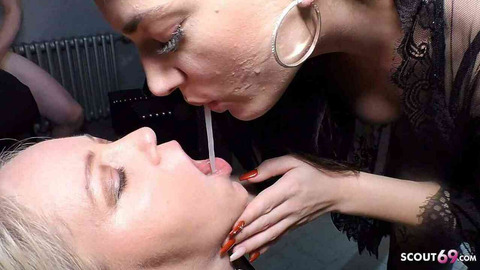 Crazy German Orgy: No Condoms, Bukkake, MILF, Curves, Extreme Pleasure