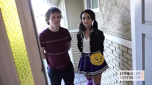 Teen slut Isabella Nice takes a hard cock up her ass