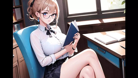 Teacher Shelley Gets Her Job Done Roughly