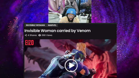 Invisible Woman Fucked By Venom, Lady D Riding, Tina's Breastjob, DVA Creampie