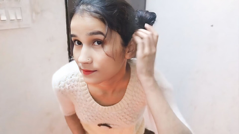 Stepdad Makes Stepdaughter Feel Hot In Tight Clothes