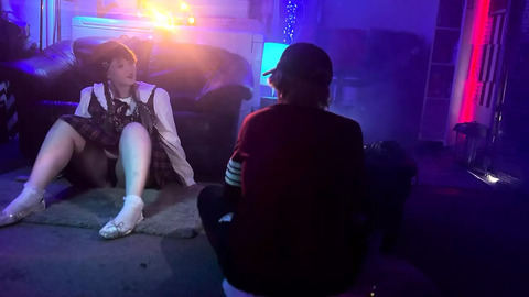 STEALTHY SISTER-AND-BROTHER CREAMPIE FLING